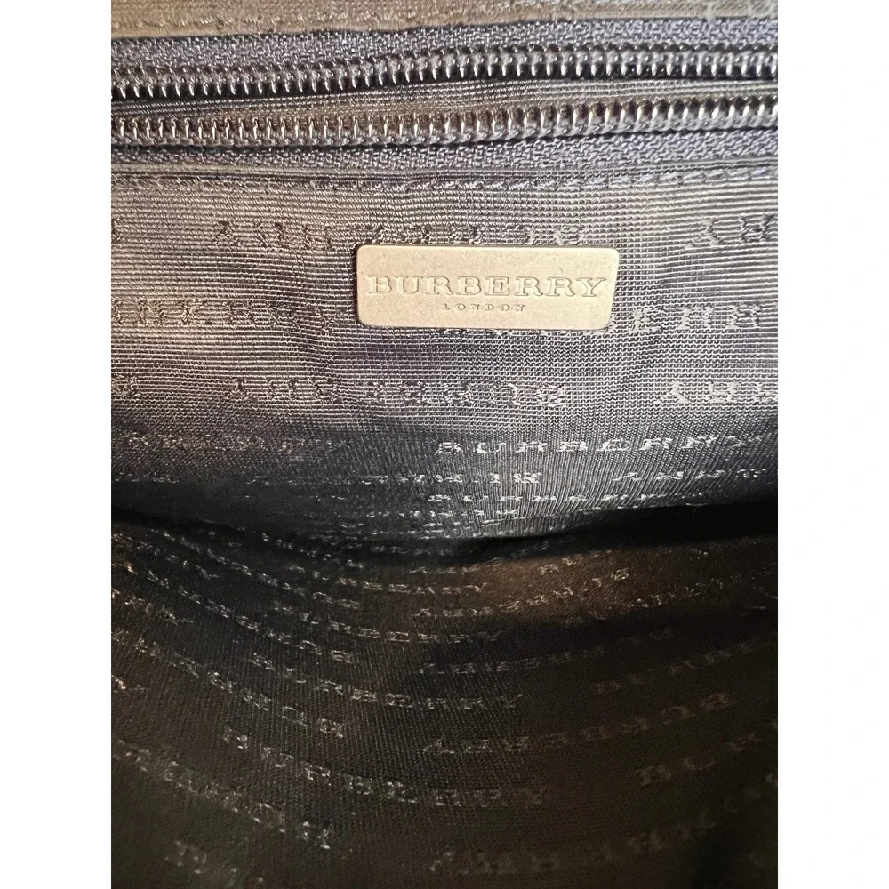 Burberry Navy Nova Check Shoulder‎ Bag